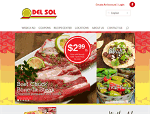 Tablet Screenshot of delsoliga.com